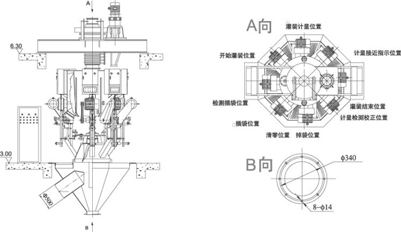 組合式選粉機結(jié)構(gòu)圖