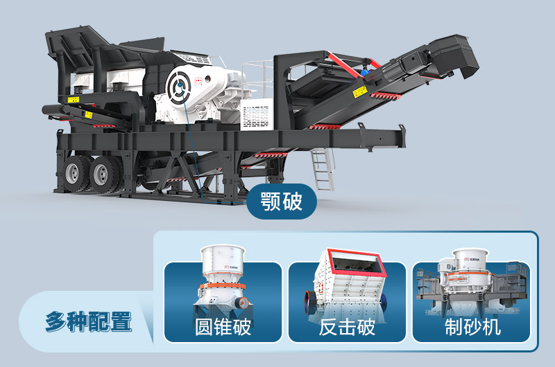 小型移動(dòng)式破碎機(jī)配置