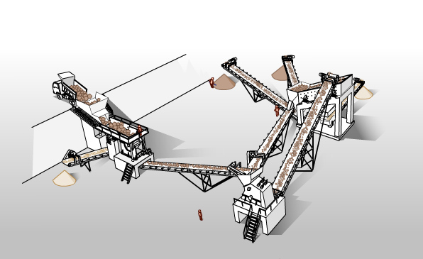 紅星河卵石打砂機生產(chǎn)線