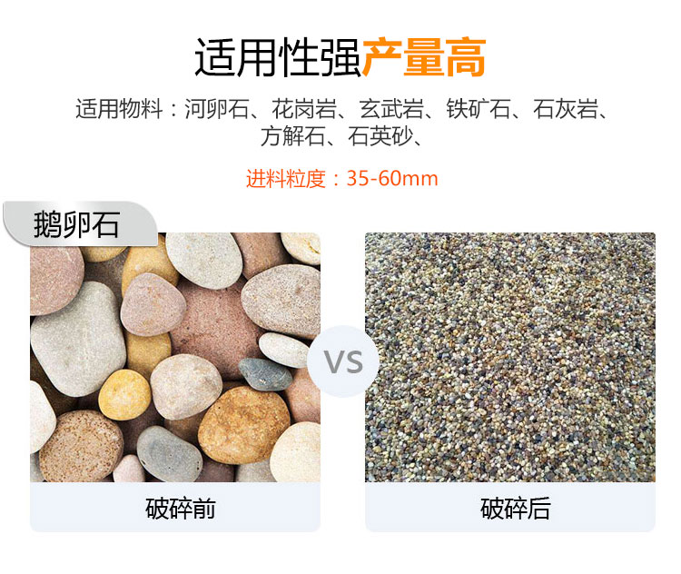 砂石骨料生產(chǎn)線可適用物料