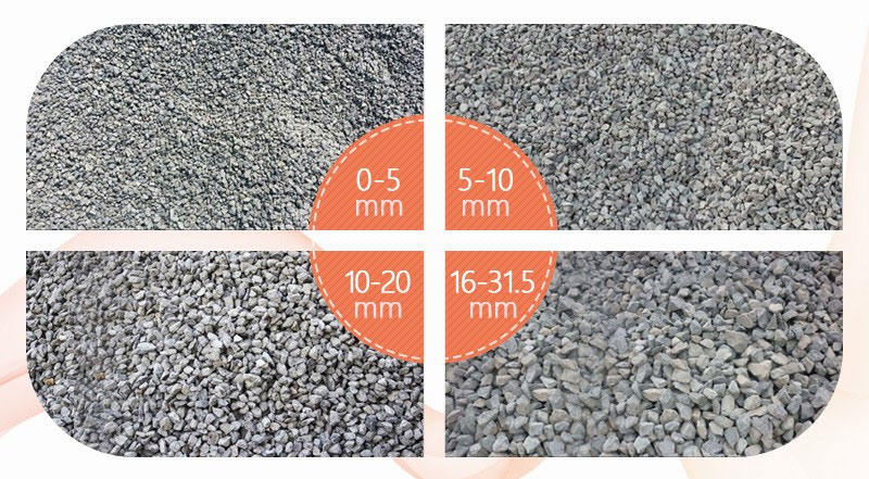 多種人工砂石骨料規(guī)格